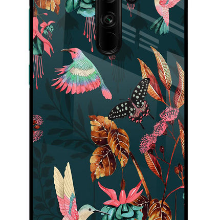 Birds Redmi Note 8 Pro Glass Case Back Cover by Casekaro