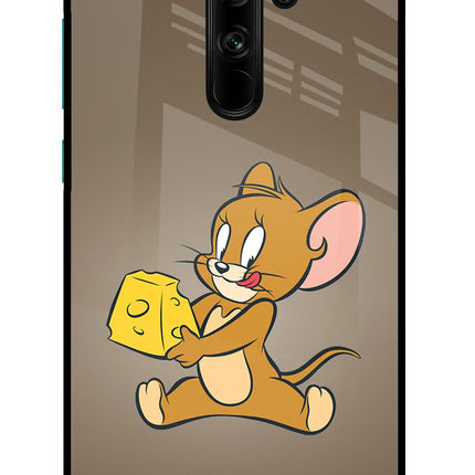 Jerry Redmi Note 8 Pro Glass Case Back Cover by Casekaro