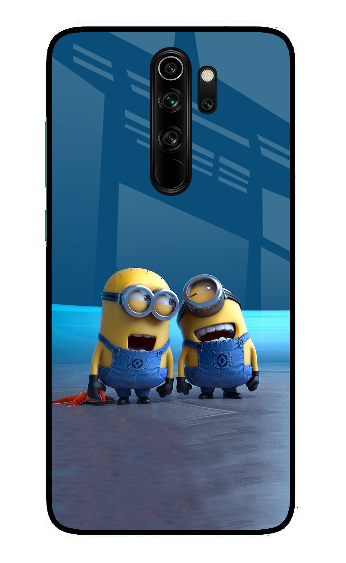 Minion Laughing Redmi Note 8 Pro Glass Case