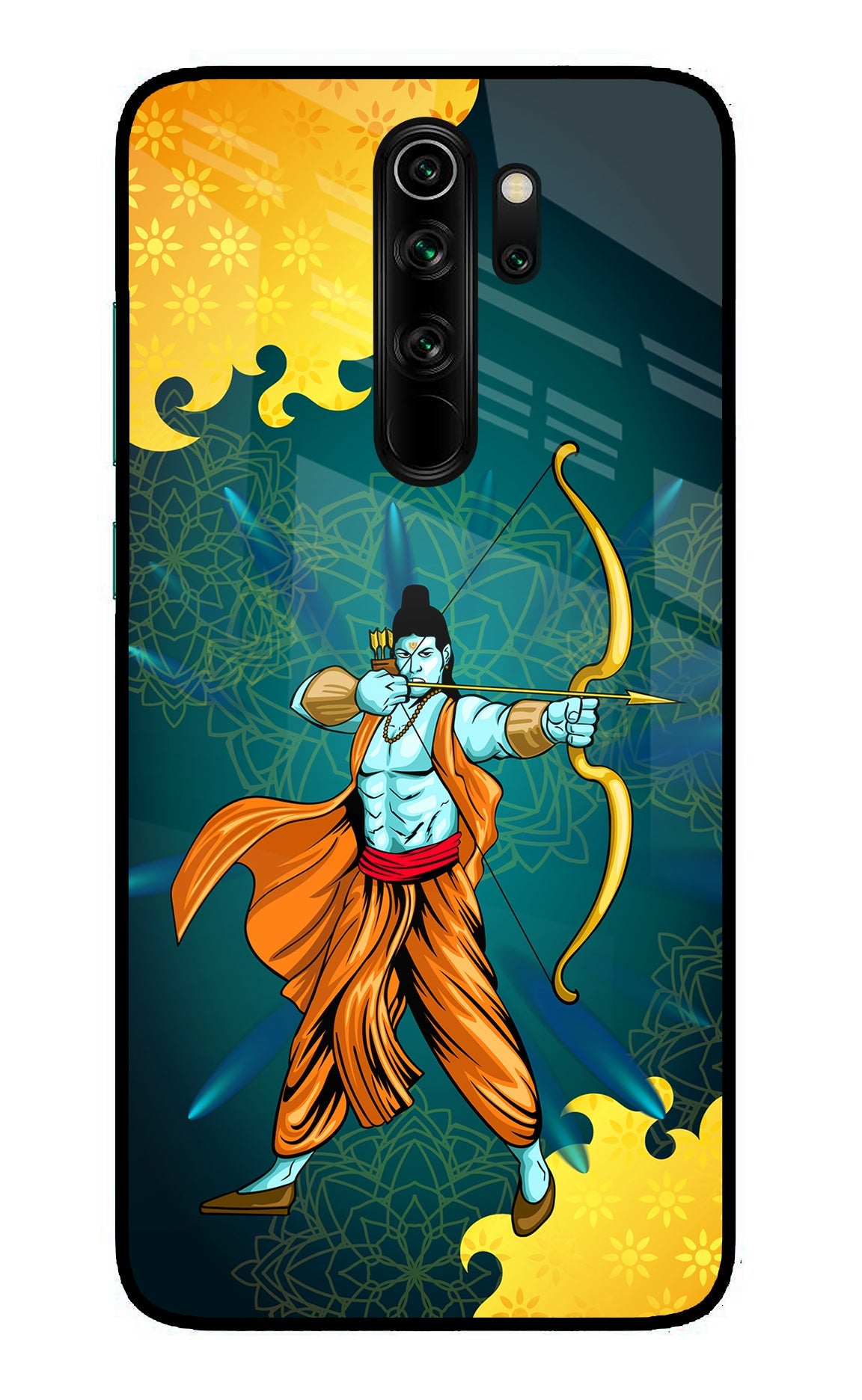 Lord Ram - 6 Redmi Note 8 Pro Glass Case