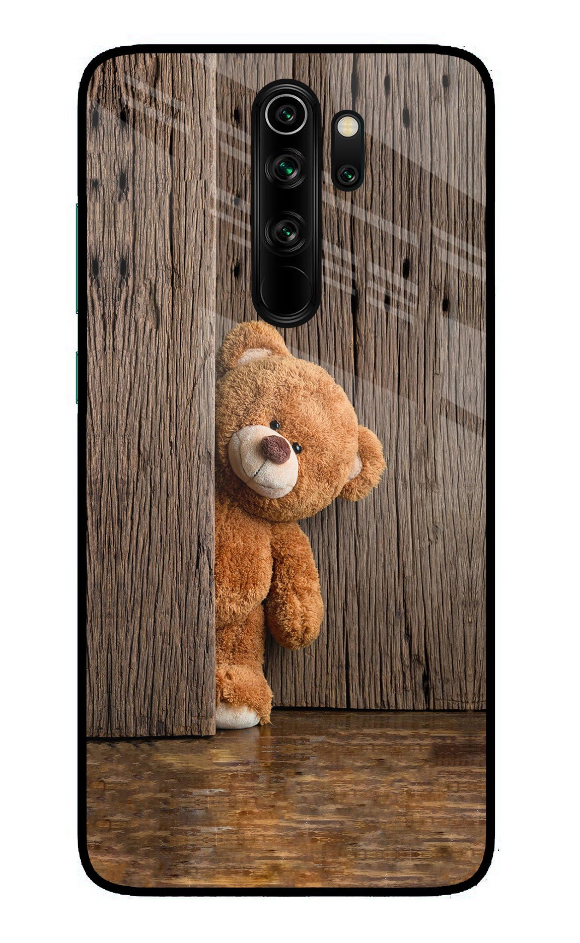 Teddy Wooden Redmi Note 8 Pro Back Cover