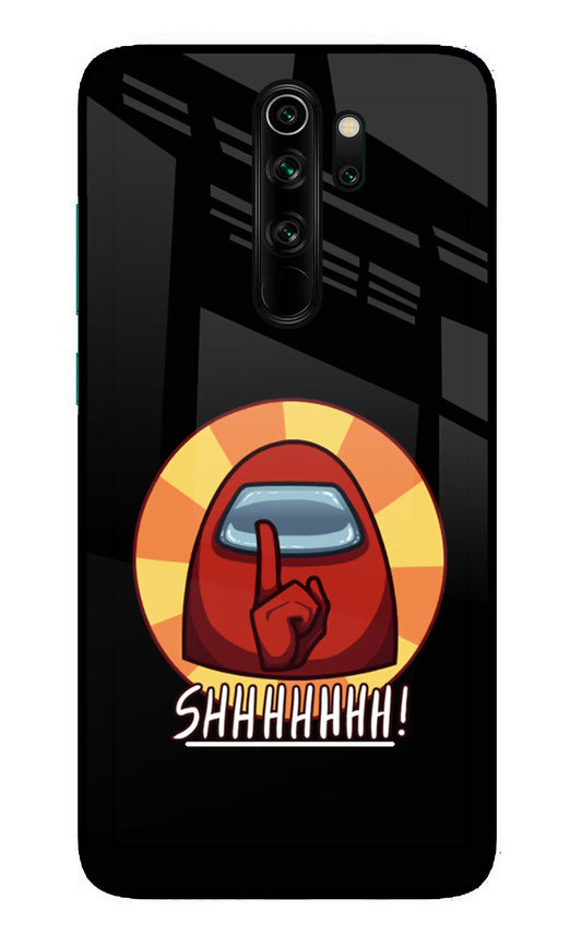 Among Us Shhh! Redmi Note 8 Pro Glass Case