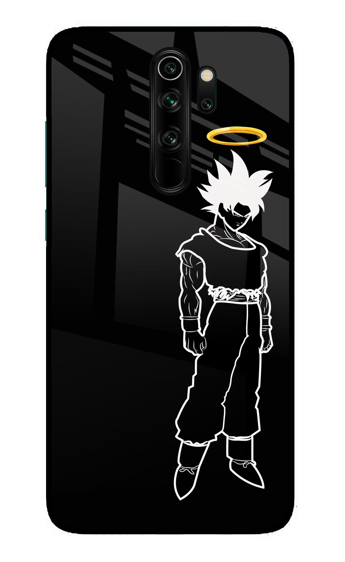 DBS Character Redmi Note 8 Pro Glass Case Back Cover by Casekaro