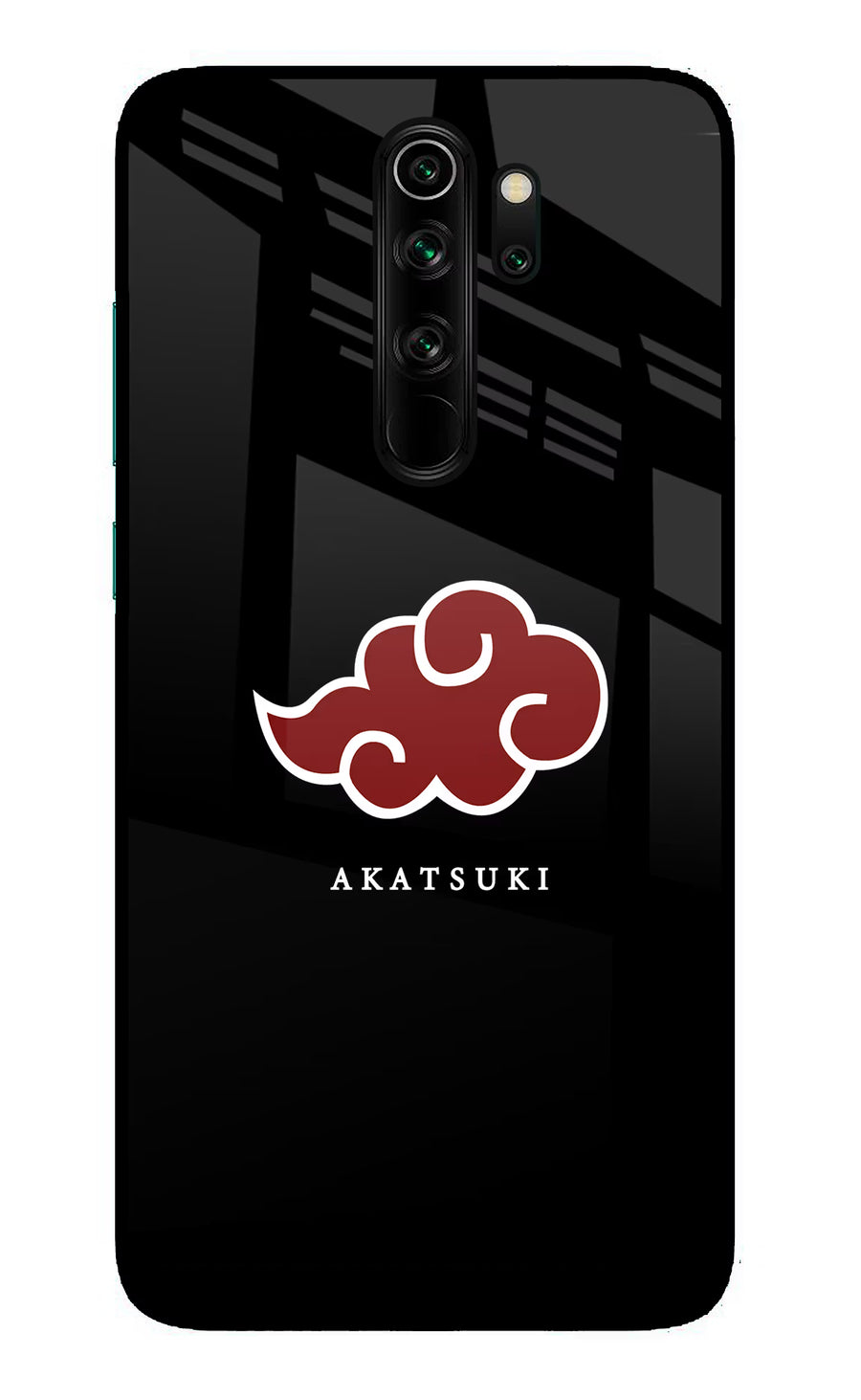 Akatsuki Redmi Note 8 Pro Back Cover, Glass case