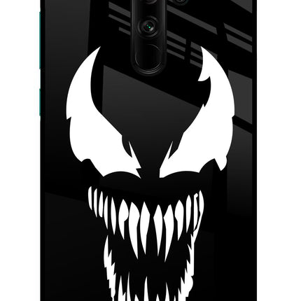 Venom Redmi Note 8 Pro Glass Case Back Cover by Casekaro