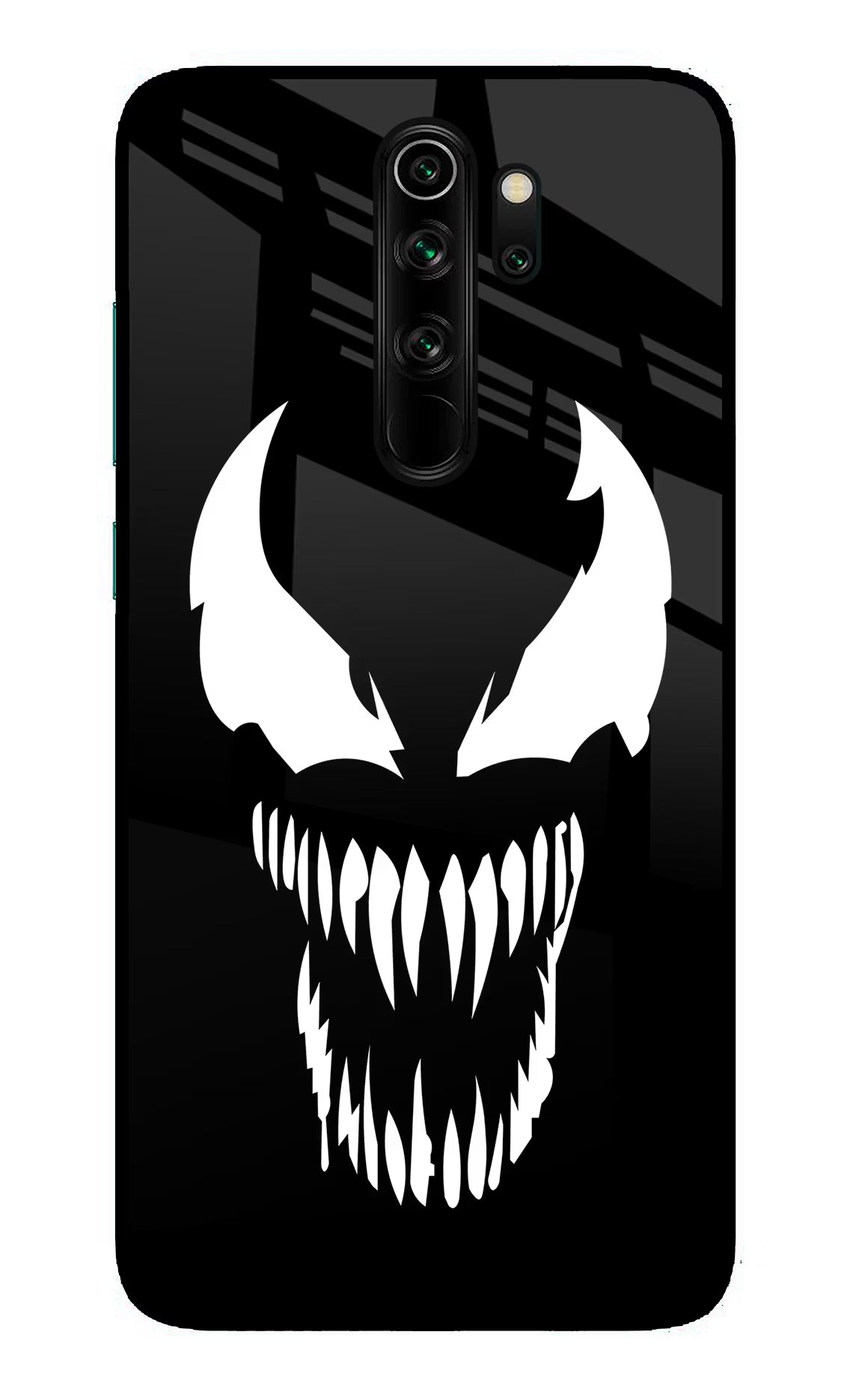 Venom Redmi Note 8 Pro Glass Case Back Cover by Casekaro