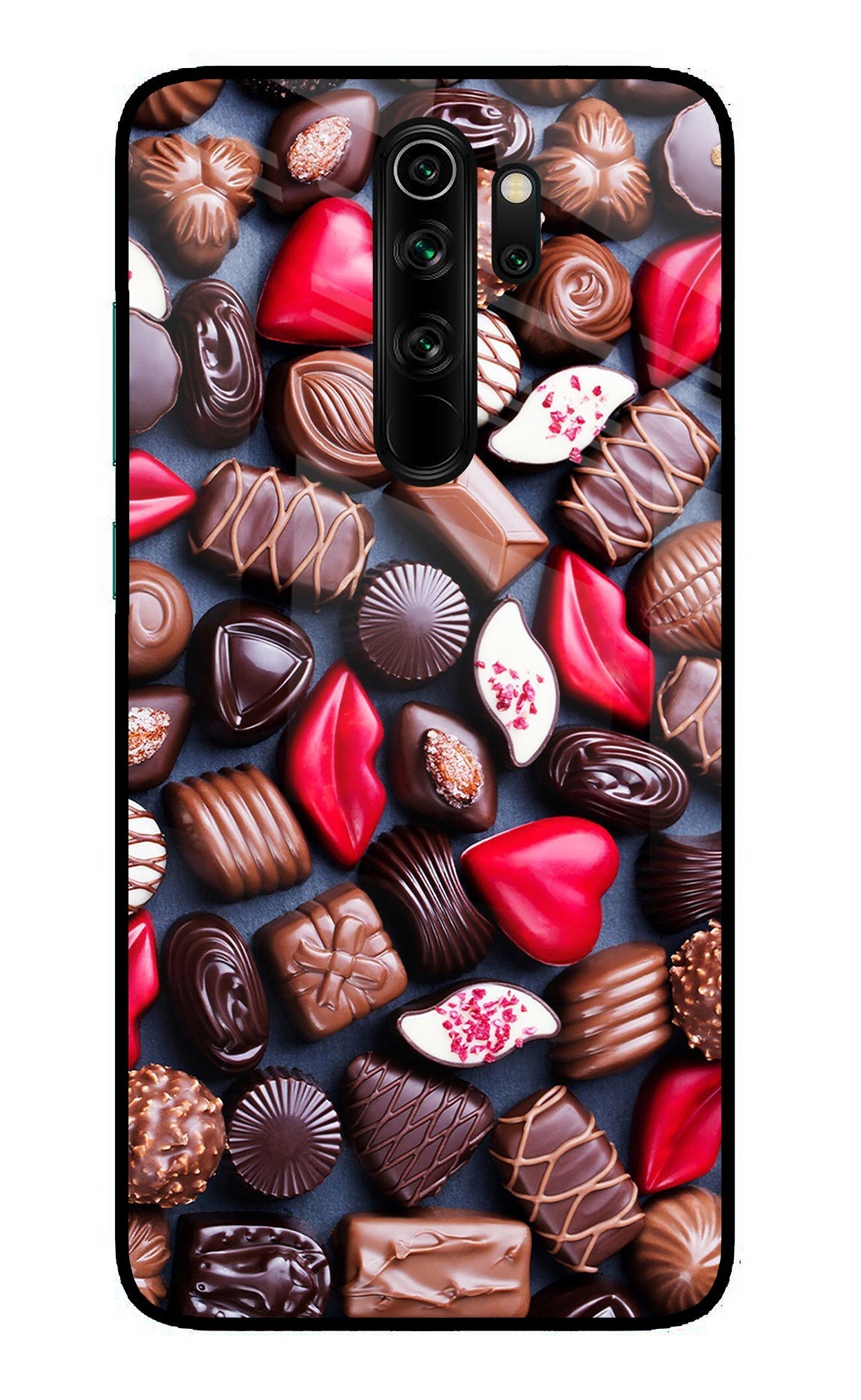 Chocolates Redmi Note 8 Pro Glass Case