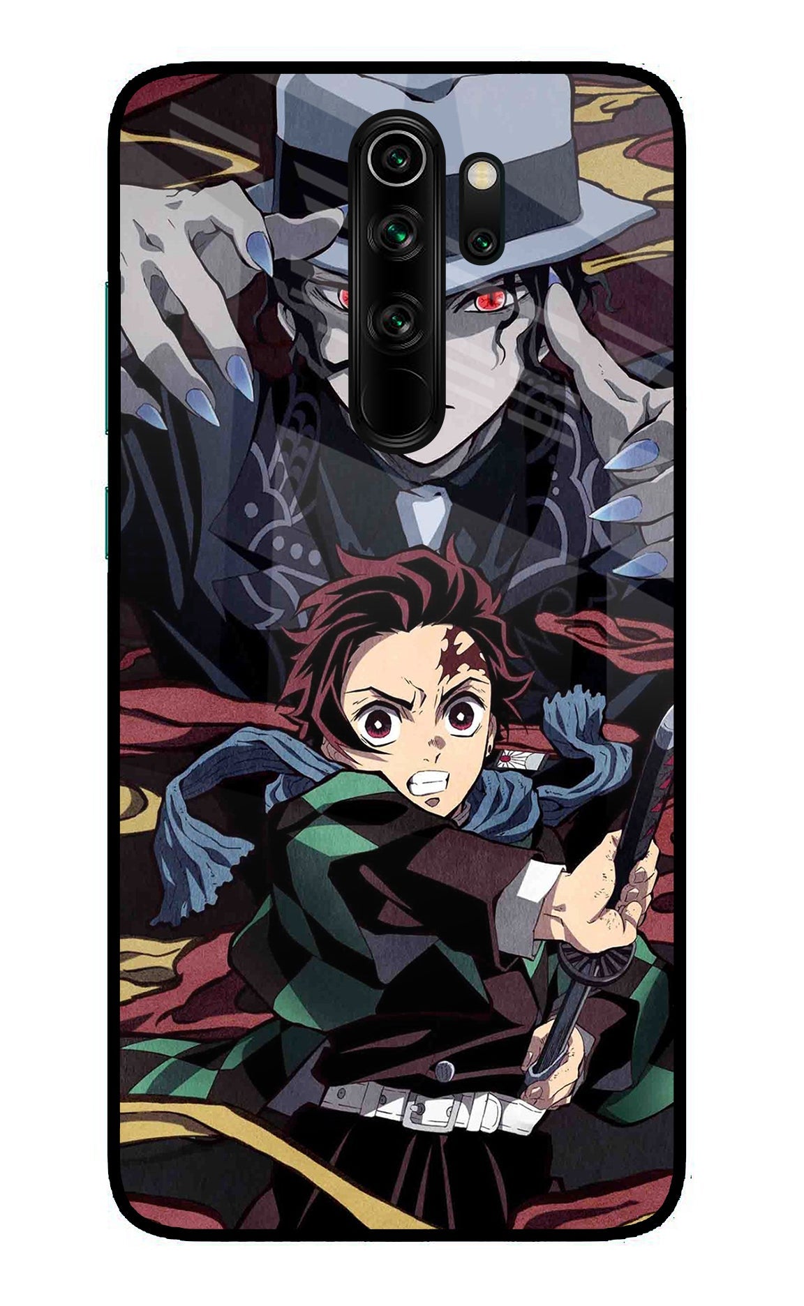 Demon Slayer Redmi Note 8 Pro Glass Case