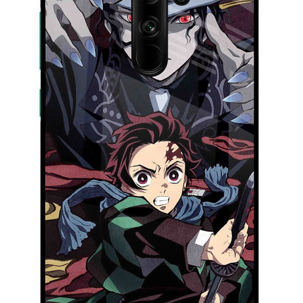 Demon Slayer Redmi Note 8 Pro Glass Case