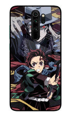 Demon Slayer Redmi Note 8 Pro Glass Case