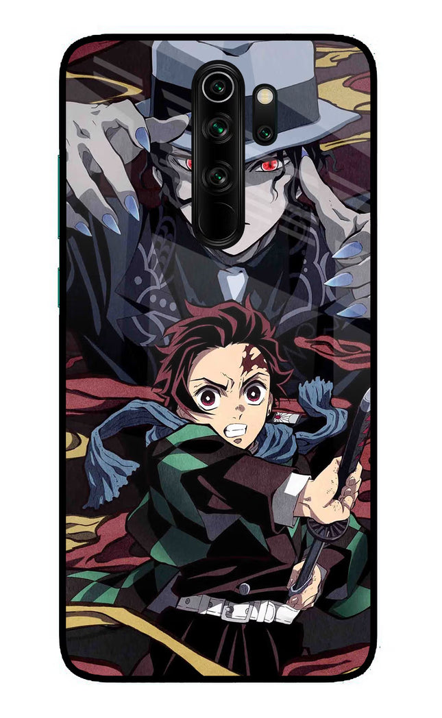 Demon Slayer Redmi Note 8 Pro Glass Case