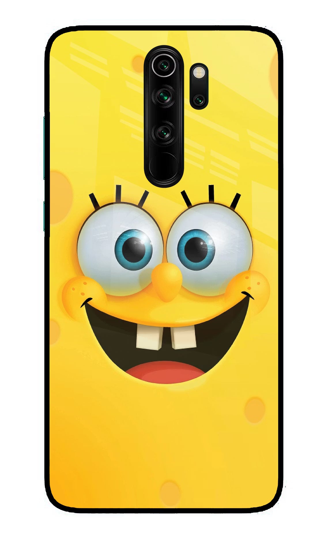 Sponge 1 Redmi Note 8 Pro Glass Case Back Cover by Casekaro