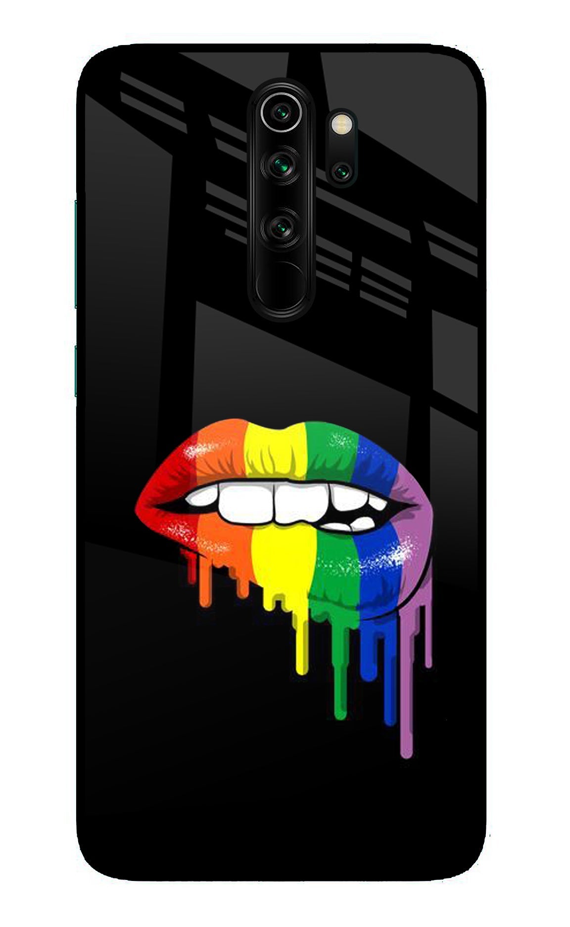 Lips Biting Redmi Note 8 Pro Back Cover