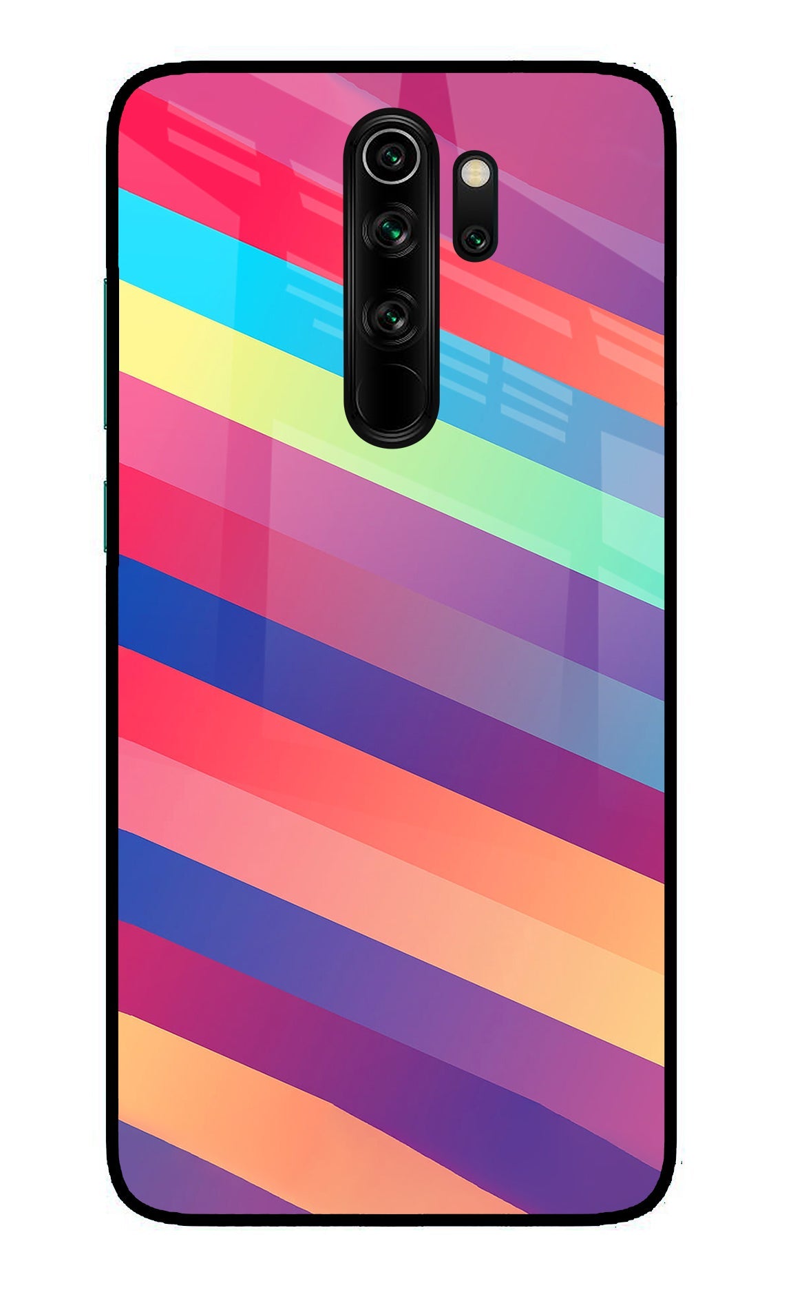 Stripes color Redmi Note 8 Pro Back Cover