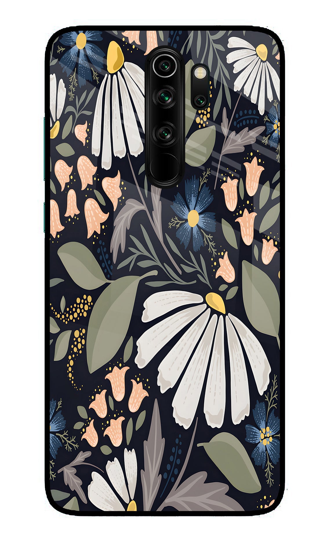 Flowers Art Redmi Note 8 Pro Back Cover