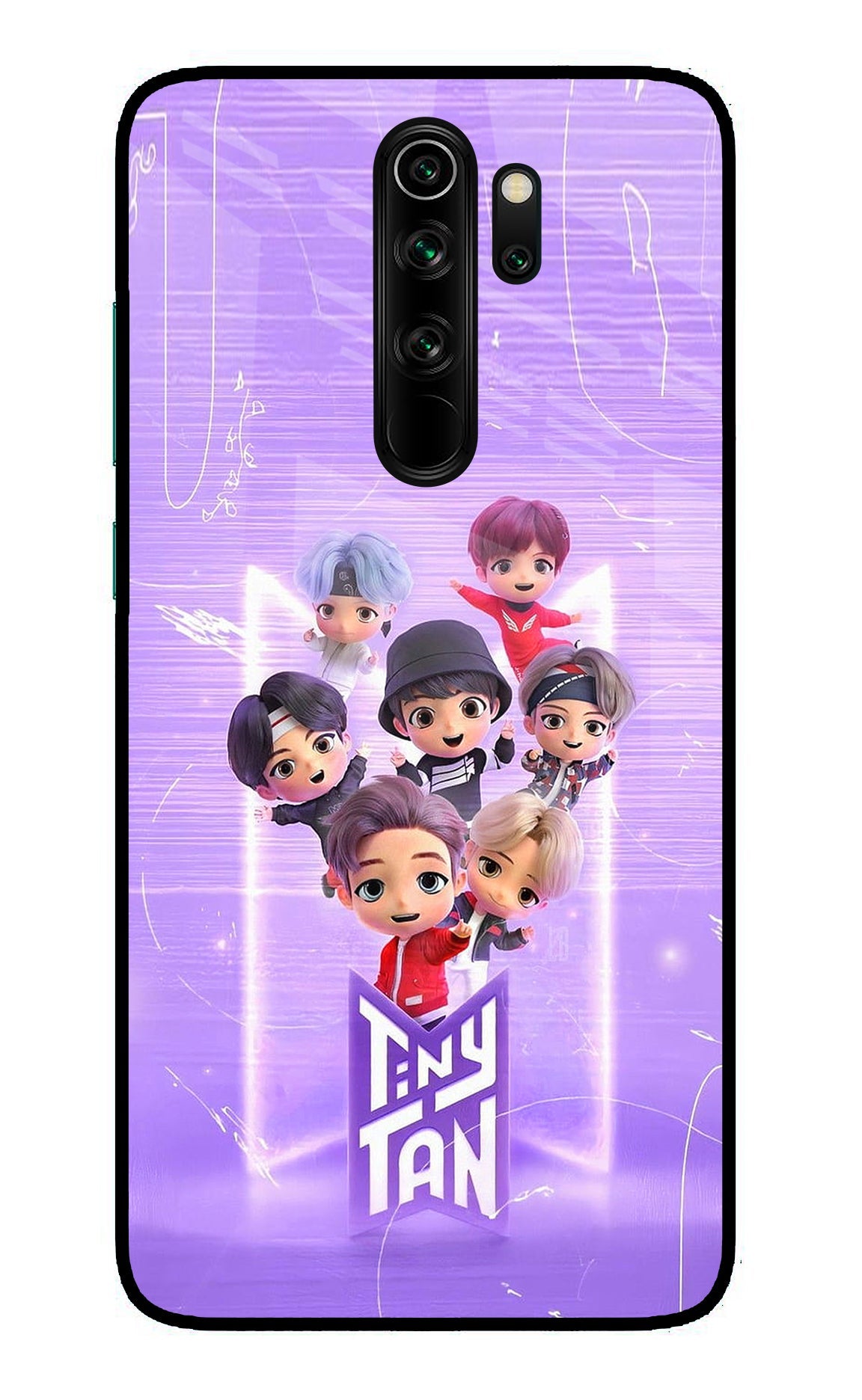 BTS Tiny Tan Redmi Note 8 Pro Back Cover