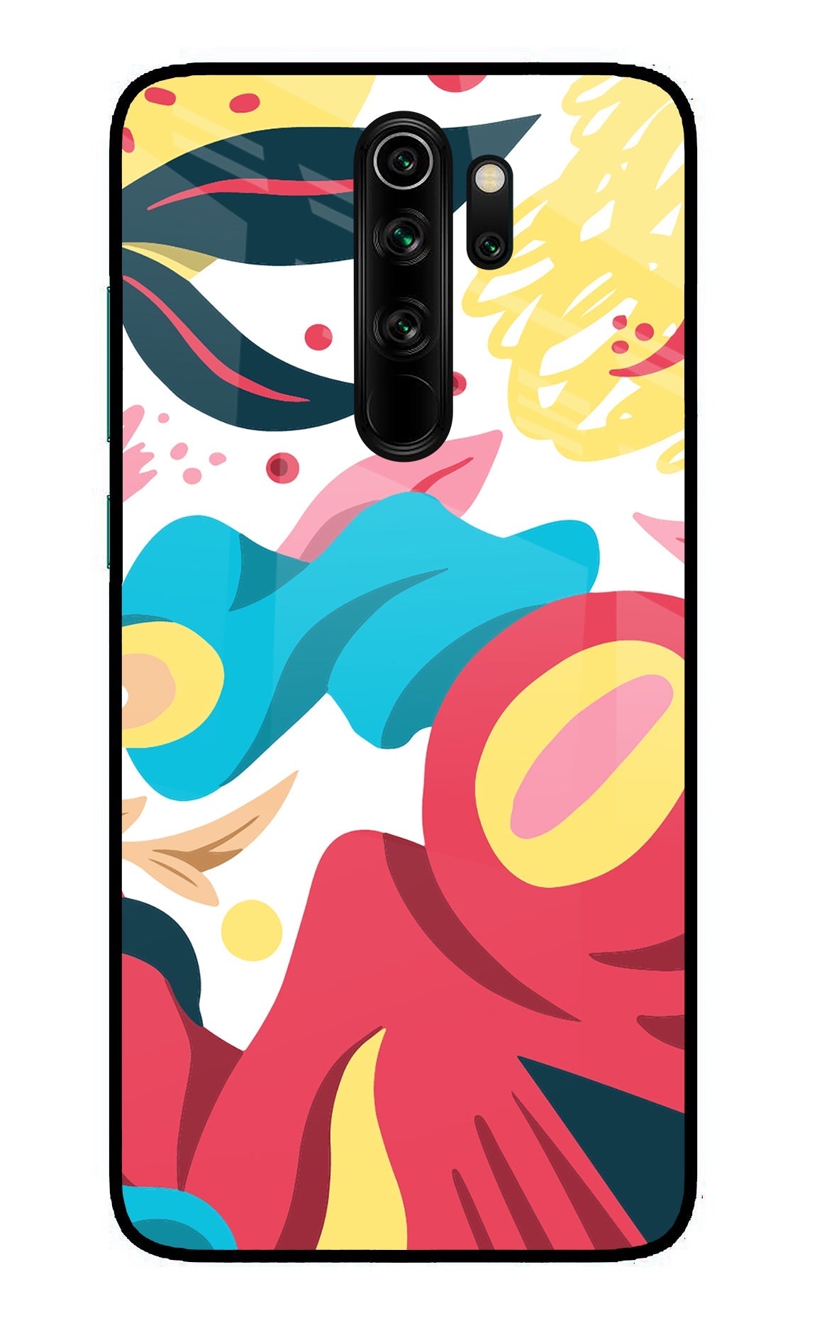 Trippy Art Redmi Note 8 Pro Glass Case