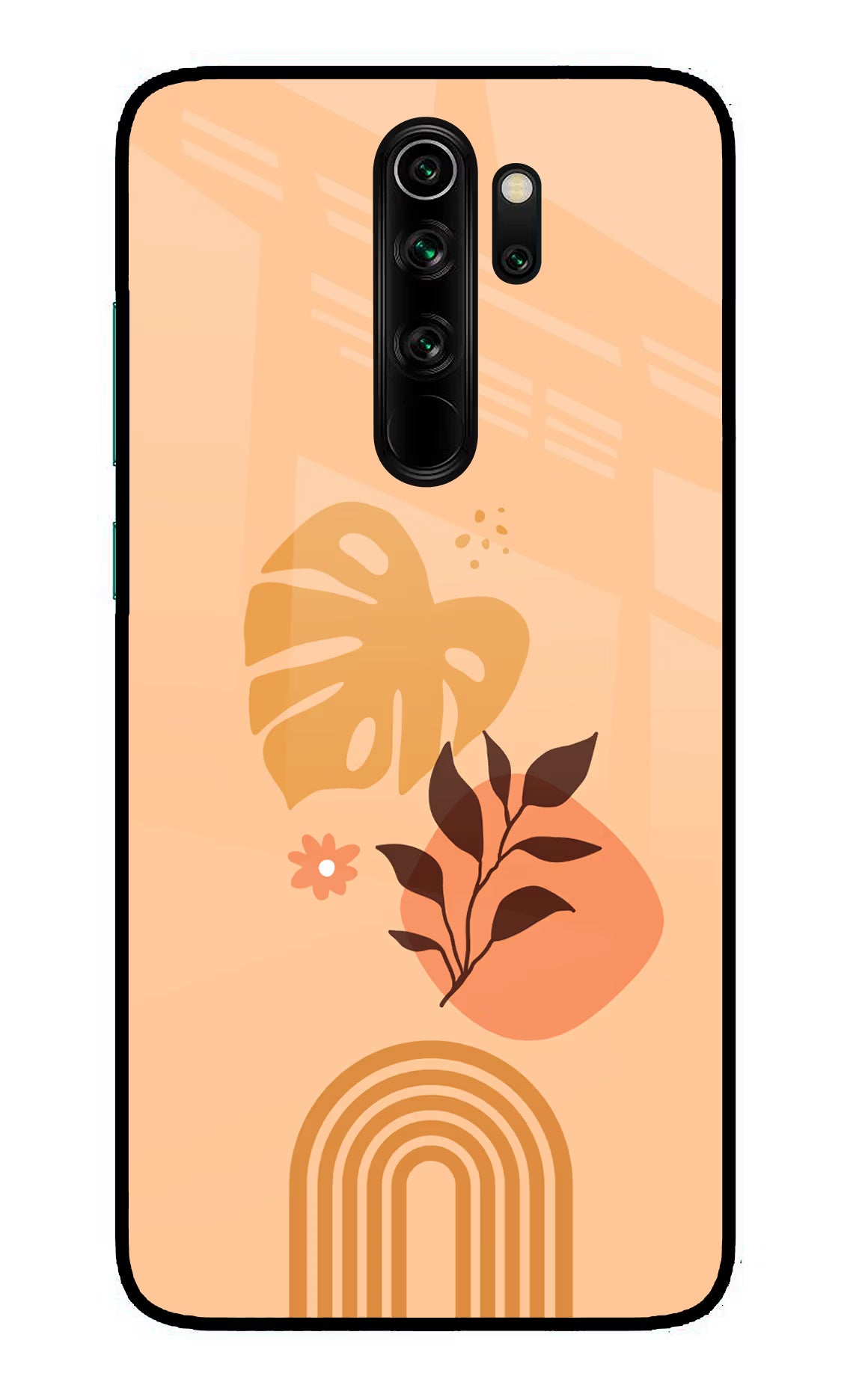 Bohemian Art Redmi Note 8 Pro Glass Case Back Cover by Casekaro