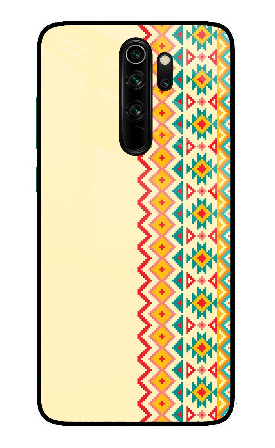 Ethnic Seamless Redmi Note 8 Pro Glass Case