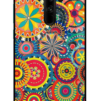 Gol Gol Art Redmi Note 8 Pro Glass Case Back Cover by Casekaro