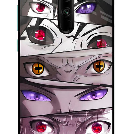 Naruto Anime Redmi Note 8 Pro Glass Case Back Cover by Casekaro