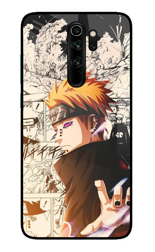 Pain Anime Redmi Note 8 Pro Glass Case