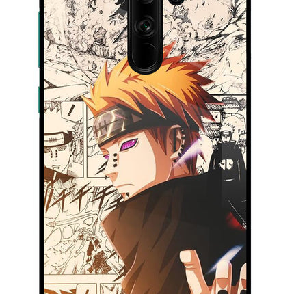 Pain Anime Redmi Note 8 Pro Glass Case Back Cover by Casekaro