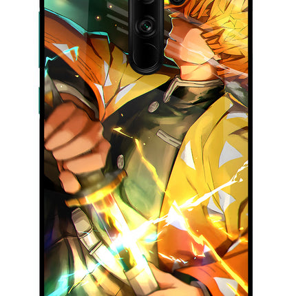 Demon Slayer Redmi Note 8 Pro Glass Case