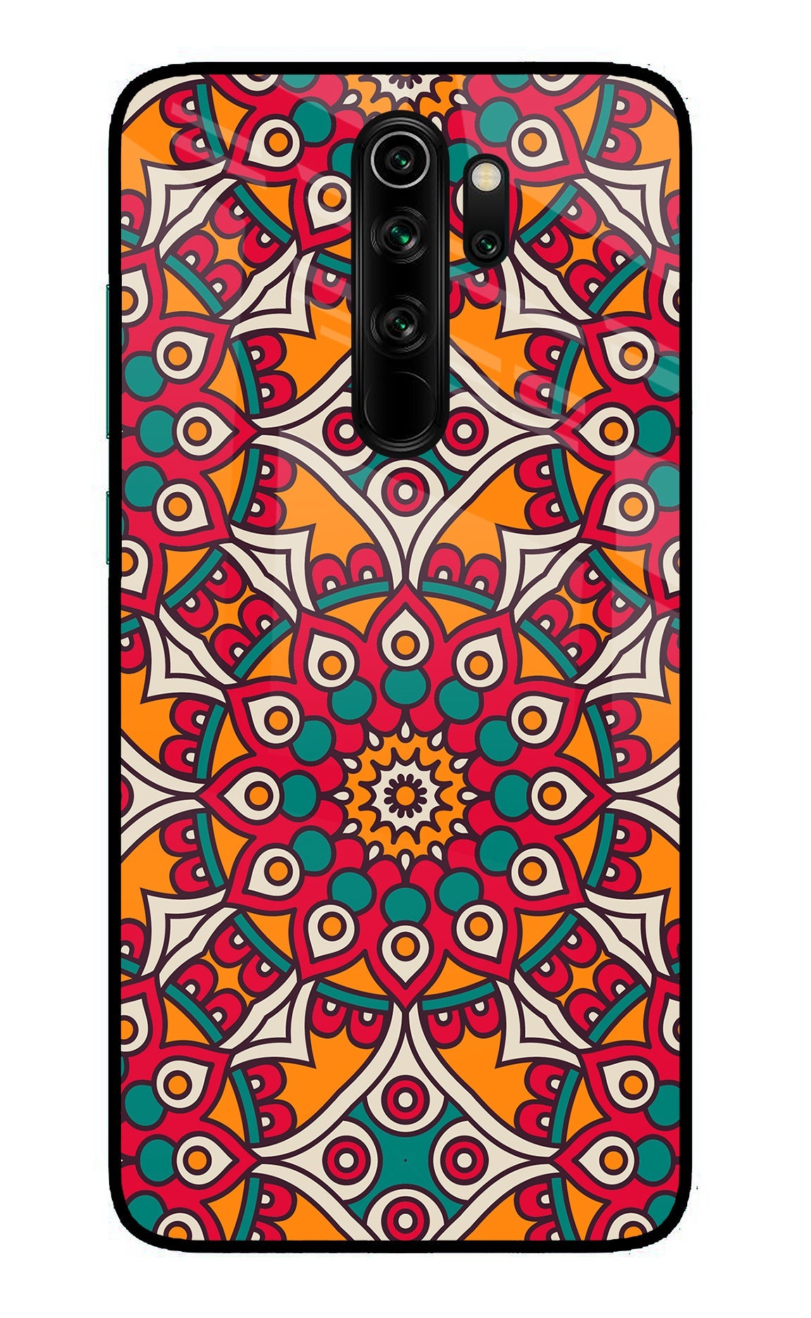 Mandala Art Redmi Note 8 Pro Glass Case