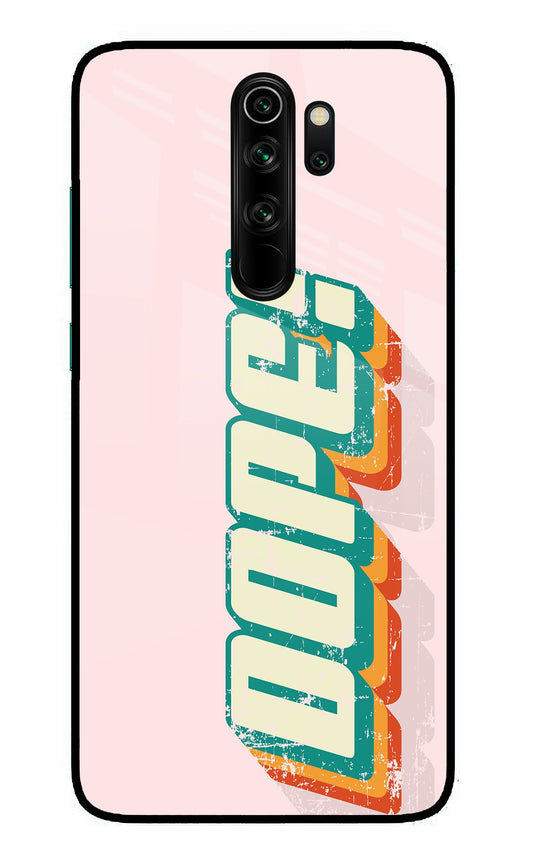 Dope Redmi Note 8 Pro Glass Case