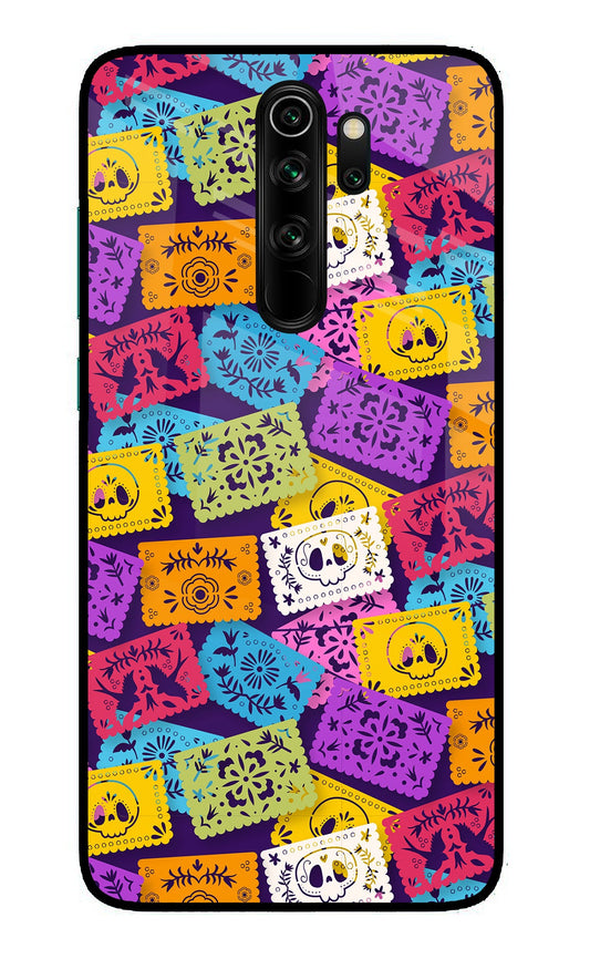 Mexican Pattern Redmi Note 8 Pro Glass Case