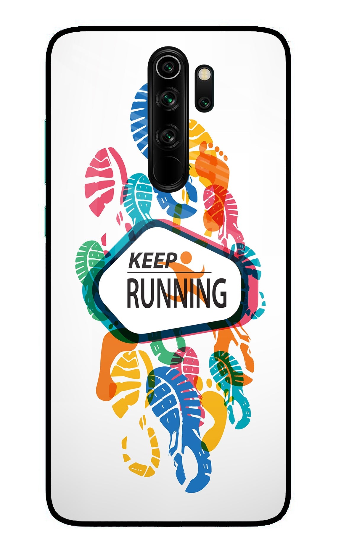 Keep Running Redmi Note 8 Pro Back Cover