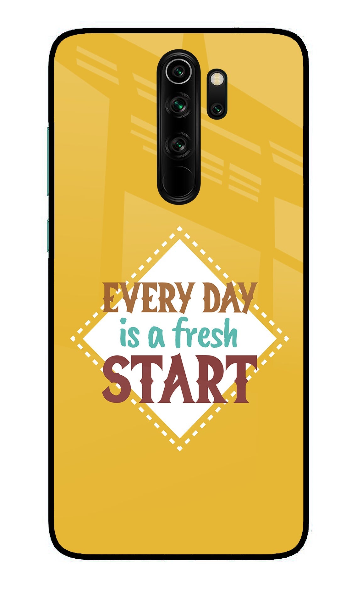 Every day is a Fresh Start Redmi Note 8 Pro Back Cover