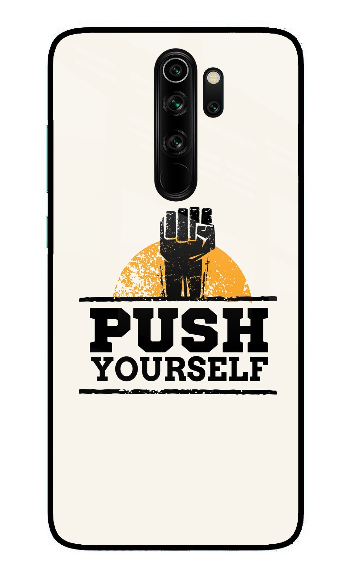 Push Yourself Redmi Note 8 Pro Back Cover