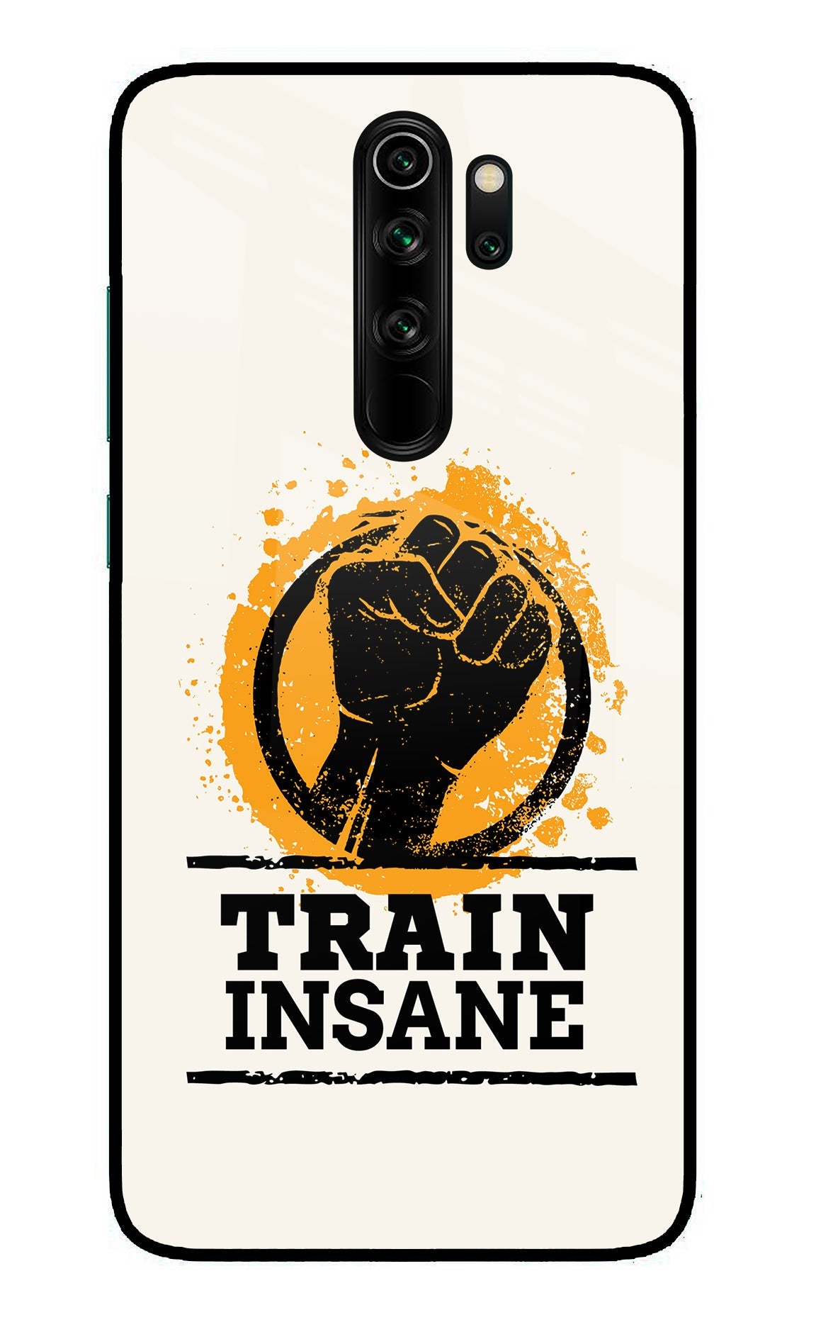 Train Insane Redmi Note 8 Pro Glass Case