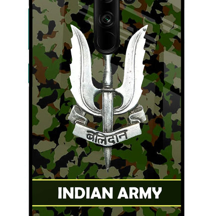 Balidan Indian Logo Redmi Note 8 Pro Glass Case