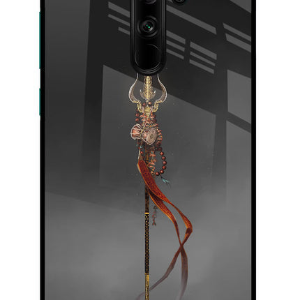 Shiv Trishul Redmi Note 8 Pro Glass Case Back Cover by Casekaro