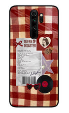 Queen of Disaster Redmi Note 8 Pro Glass Case