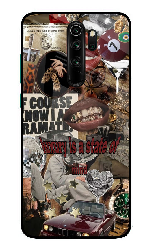 Luxury Redmi Note 8 Pro Glass Case