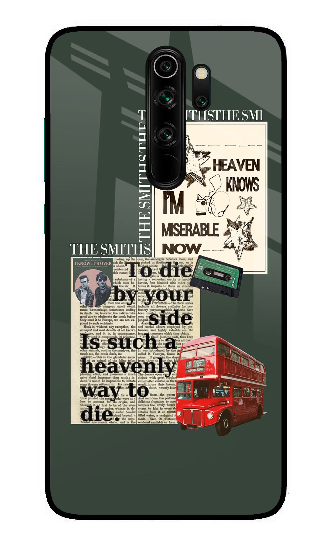The Smiths Redmi Note 8 Pro Glass Case