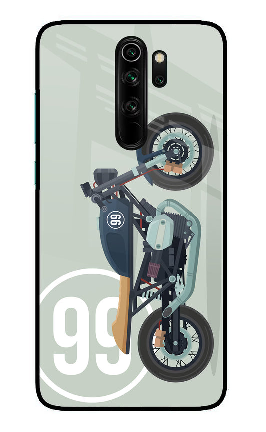 Classic Cafe Racer 99 Redmi Note 8 Pro Glass Case