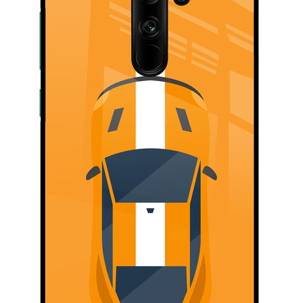 Highway Pursuit Redmi Note 8 Pro Glass Case Back Cover by Casekaro