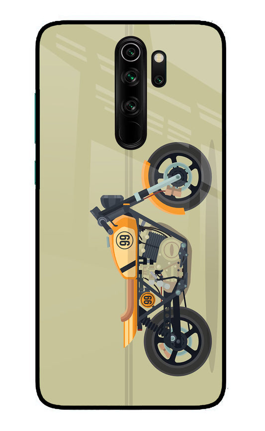 Vertical Speedster Redmi Note 8 Pro Glass Case