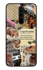 Capricorn Zodiac Redmi Note 8 Pro Glass Case