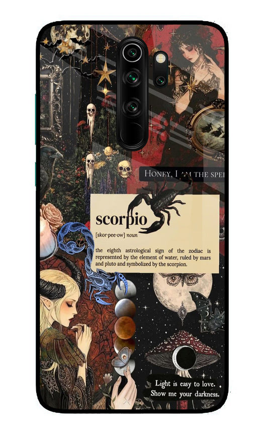 Scorpio Zodiac Redmi Note 8 Pro Glass Case