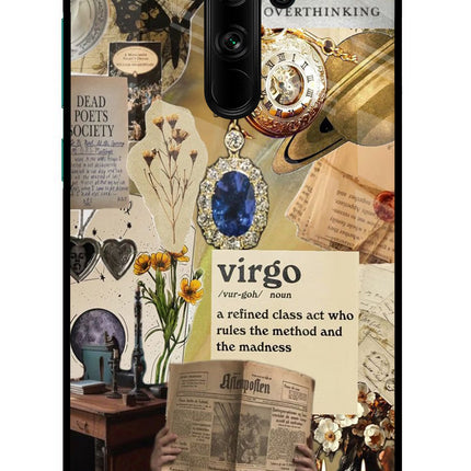 Virgo Zodiac Redmi Note 8 Pro Glass Case