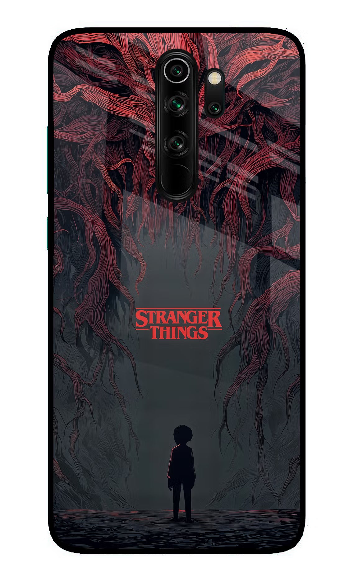 Ordinary Things Dark Side Redmi Note 8 Pro Glass Case Back Cover by Casekaro