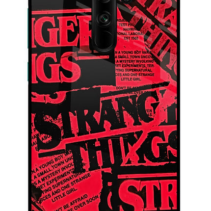 Ordinary Things Redmi Note 8 Pro Glass Case