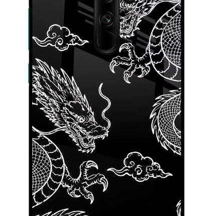 Twin Dragons Redmi Note 8 Pro Glass Case