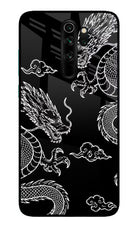 Twin Dragons Redmi Note 8 Pro Glass Case